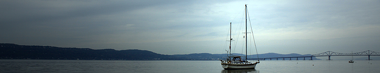 Sailing on the Hudson River